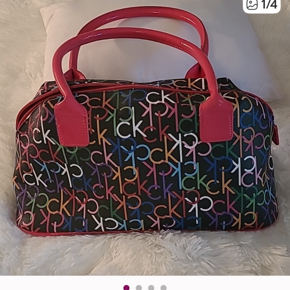 Calvin Klein CK Multicolor Logo Women's Bag